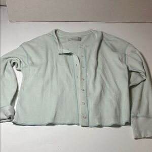 Everlane Light Green Button-Down Shirt